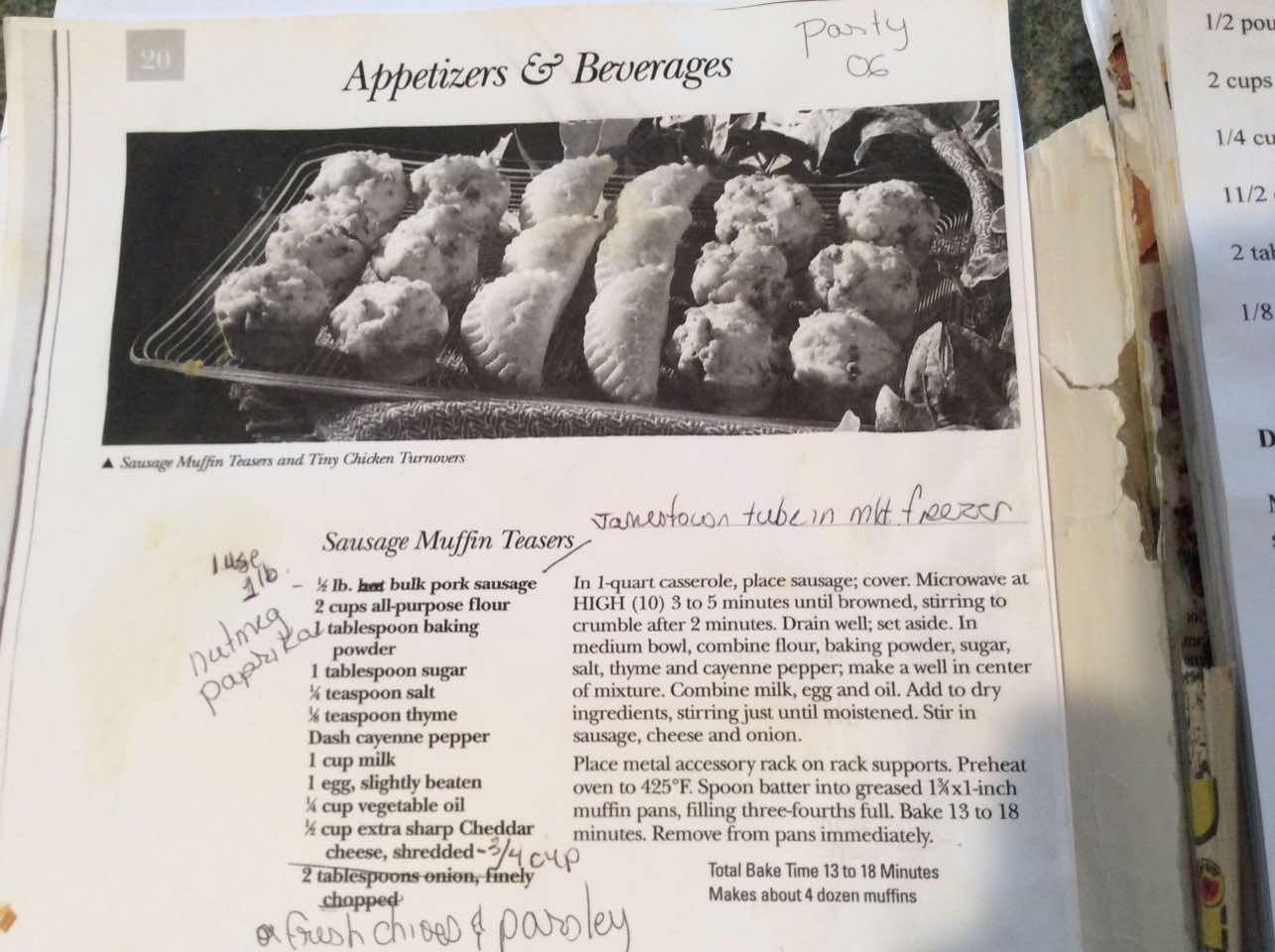 Sausage Muffin Teasers